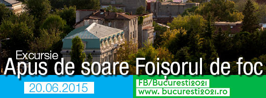 Apus de soare din Foisorul de foc