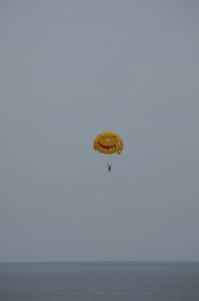 Flying smiley