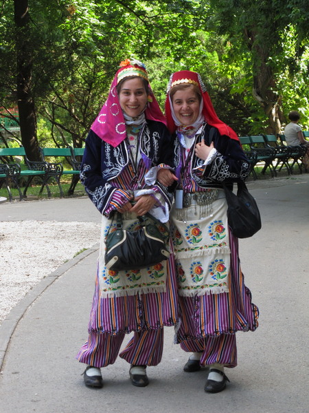 plimbare inainte de spectacol