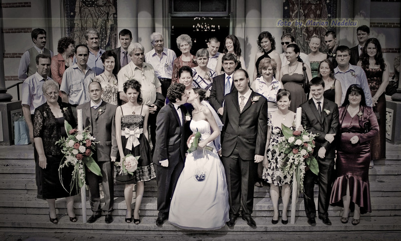 Cununia religiasa a lui Cornel Popescu