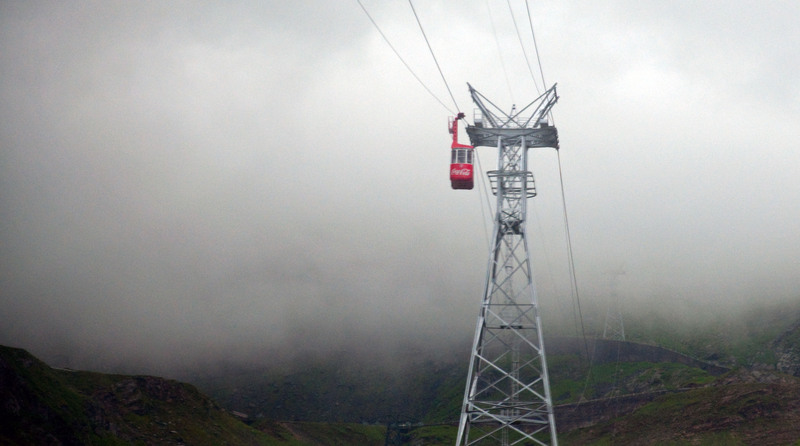 Telecabina spre Balea cascada
