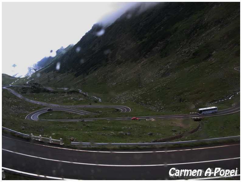 Transfagarasan din autocar