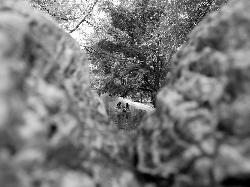 privire furisata in cismigiu