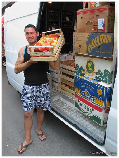 vanzatorul de fructe