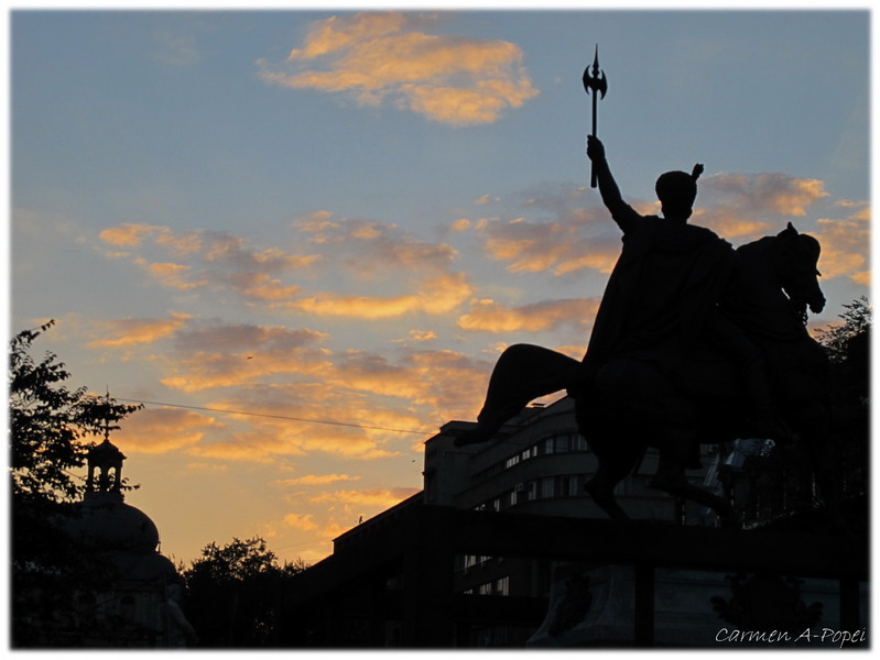 la coada lui Mihai, la Universitate