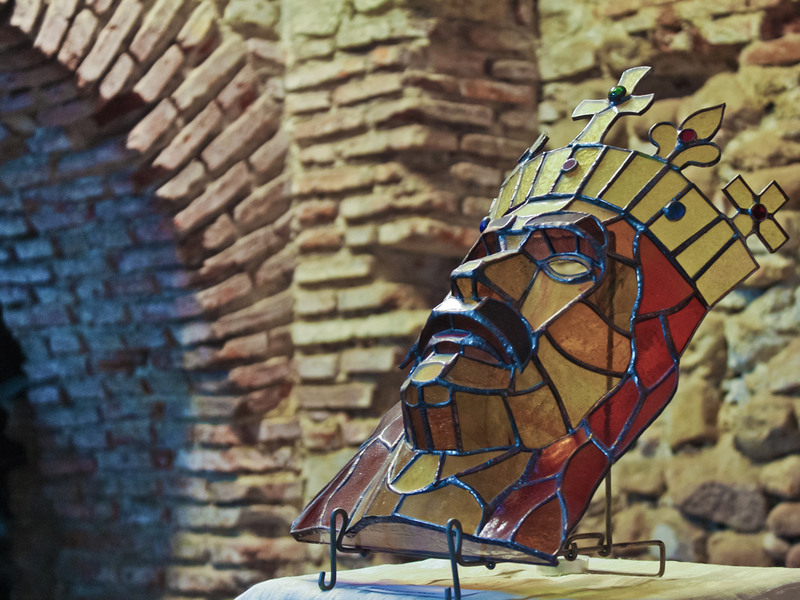 Expo medieval in Curtea Veche