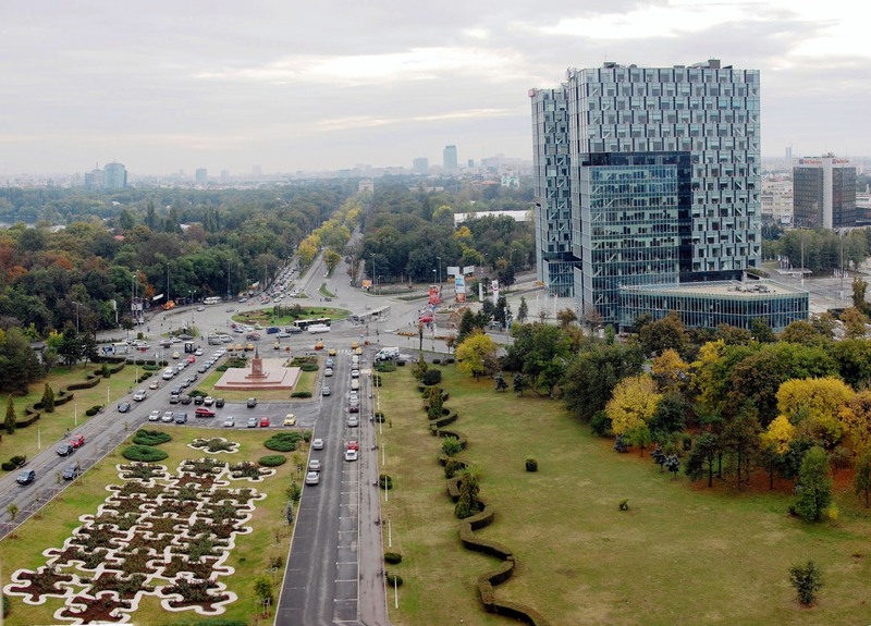 Piata Presei- vedere de sus