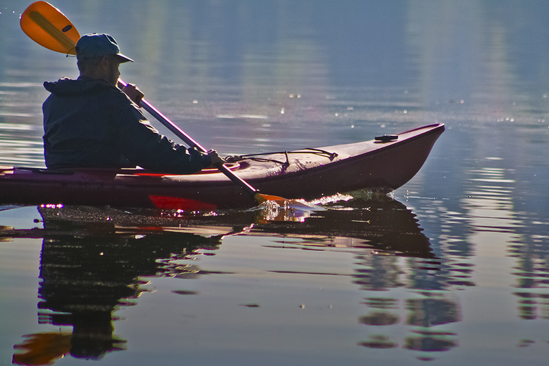 On the lake again...