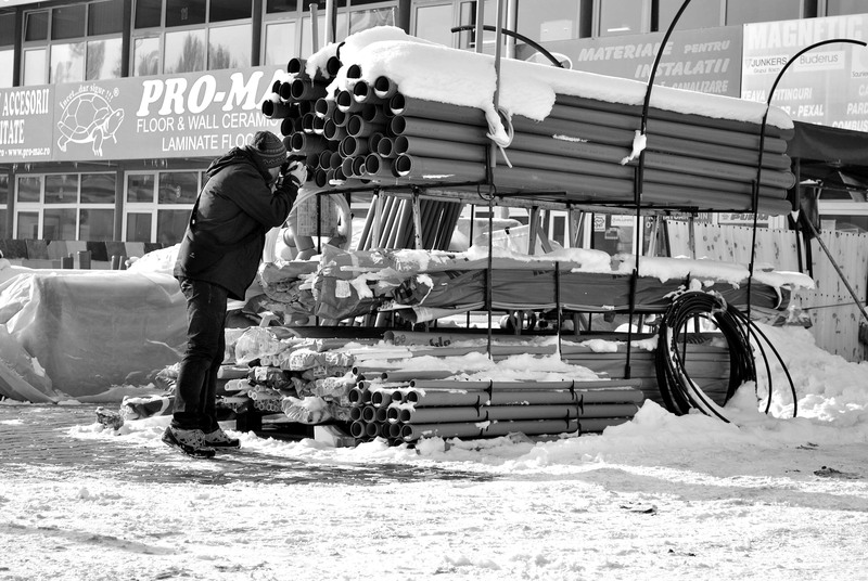 the end of the pipe..