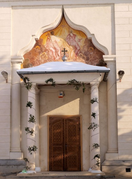 Manastirea Pasarea - Intrare