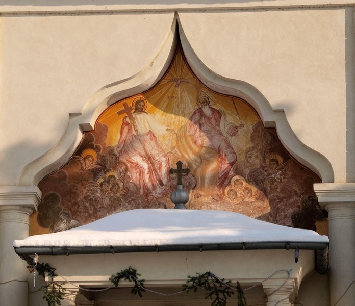 Manastirea Pasarea - Intrare