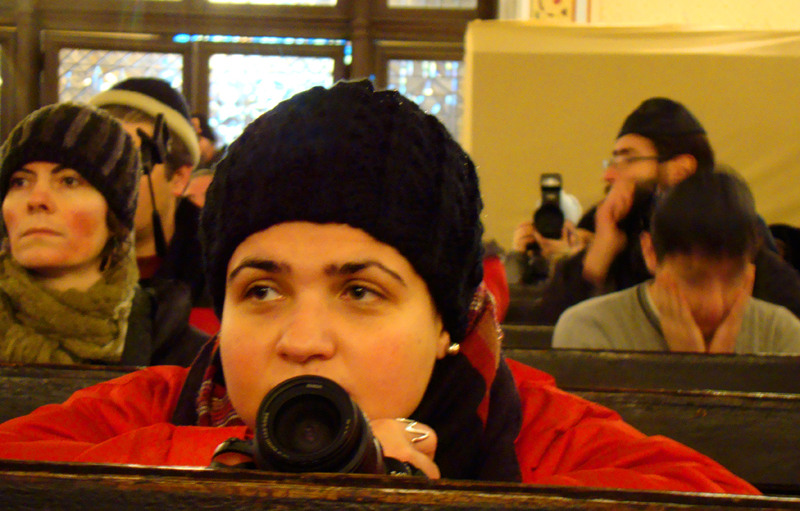 I talk through my camera