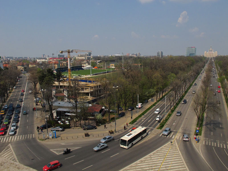 de pe Arcul de Triumf