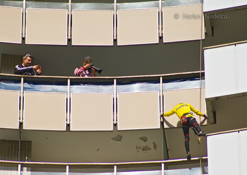 Alain Robert ,Spiderman pe Intercontinental