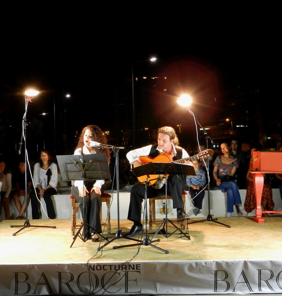 Pilar Diaz Romero si Maxim Belciug (nocturne baroce - sambata )