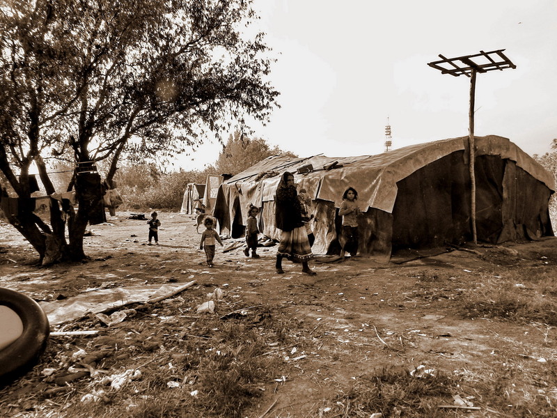 Una din cele aproape 20 de familii 