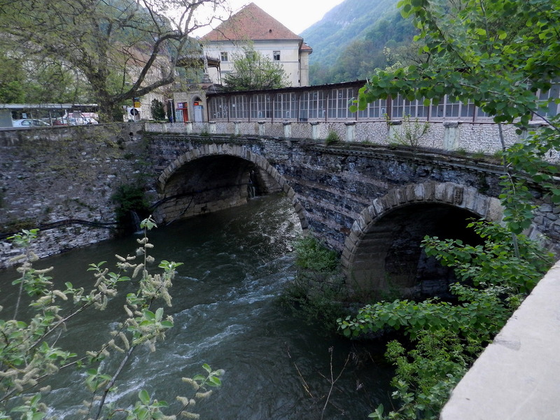 Baile Herculane - Podul de Piatra
