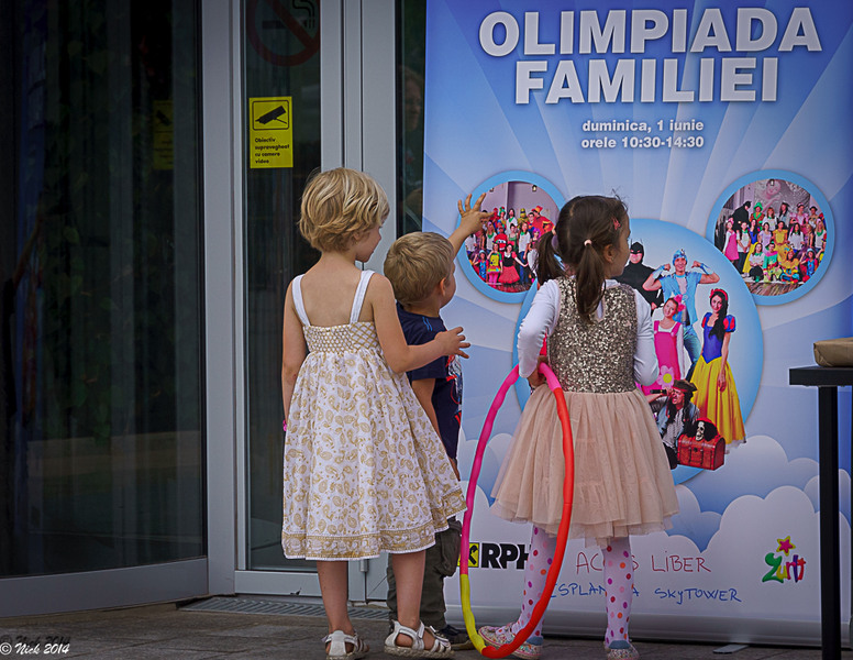 Olimpiada familiei la Promenada