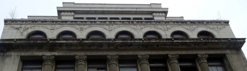 Emblemele provinciilonst.Baraschi - pe cladirea BRCEr antebelice - Co