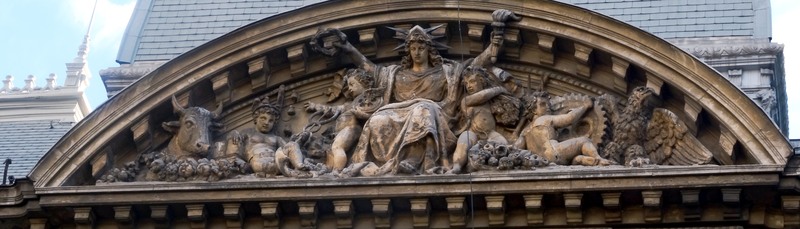 Friza Min.Agriculturii cu bogatiile pamantului