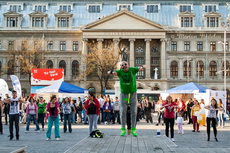 Universitatea Romana , Piata Universitatii.